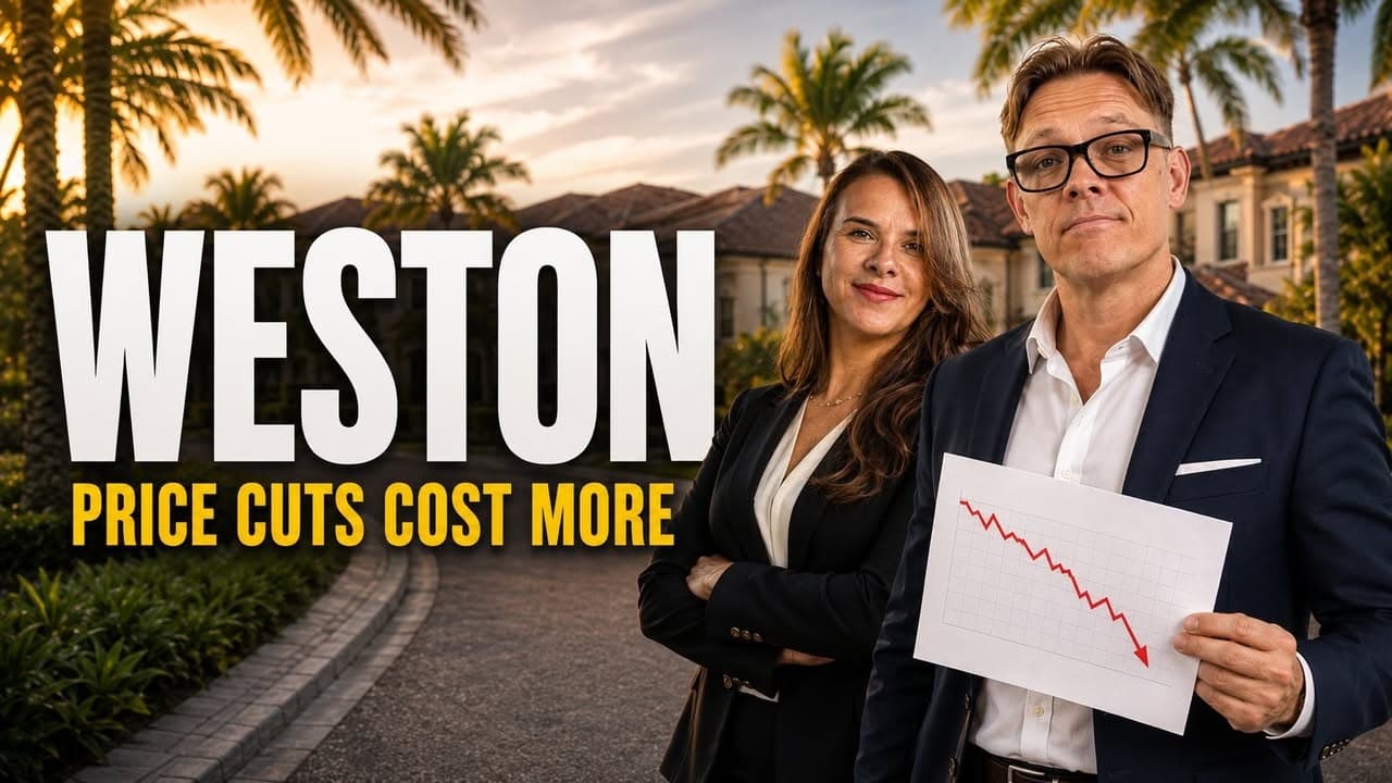 Weston Florida Real Estate Market Report: Price Cuts & Data