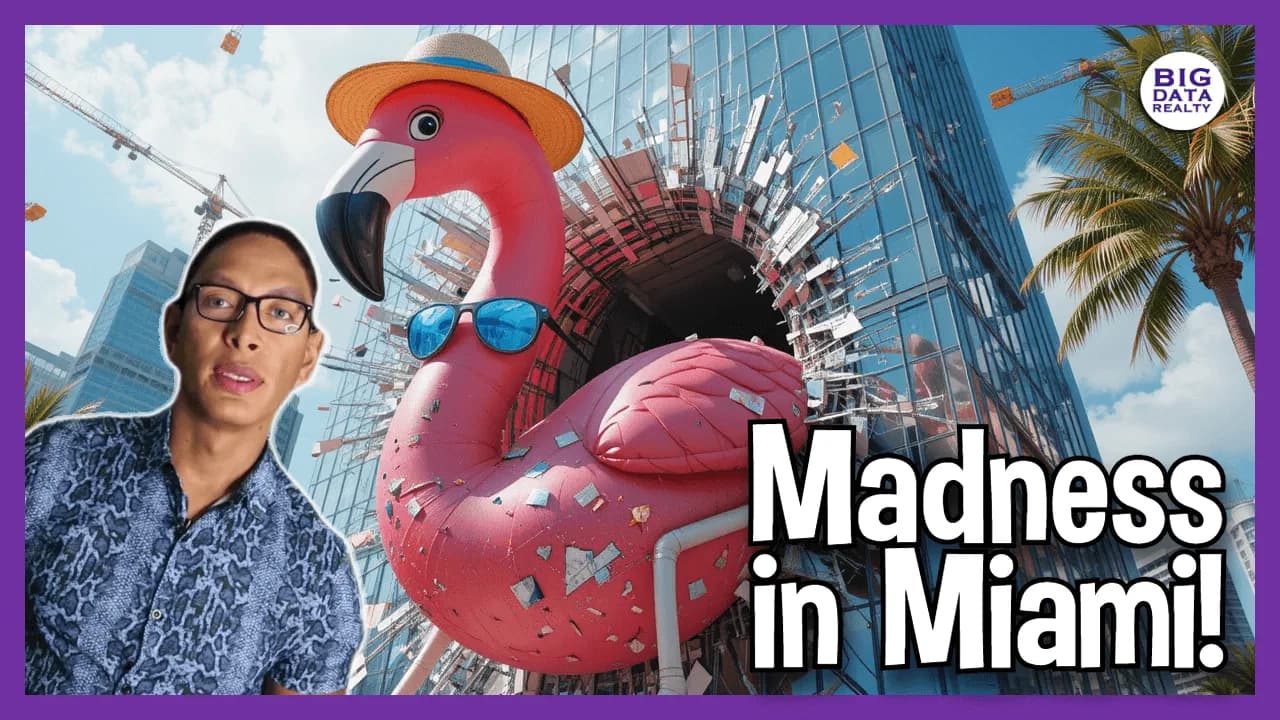 Miami Real Estate in 2025: The $950K Condo Crisis & Sky-High Delusions