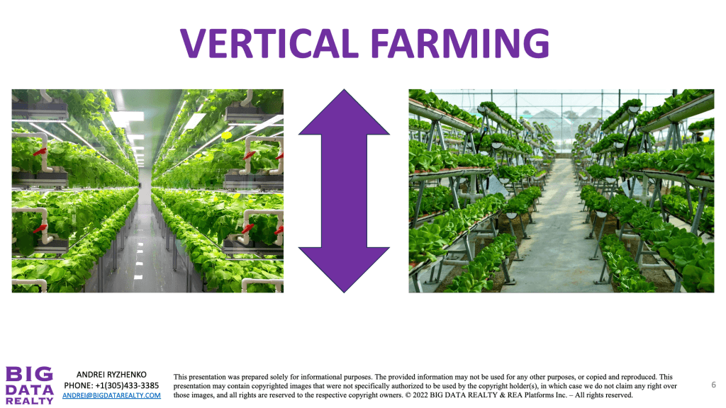 Benefits of vertical farming