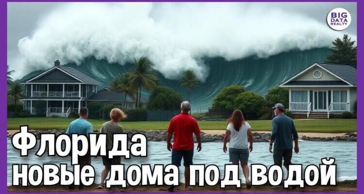 Флорида - новые дома под водой. Несмотря на штормы, Флорида продолжает строить