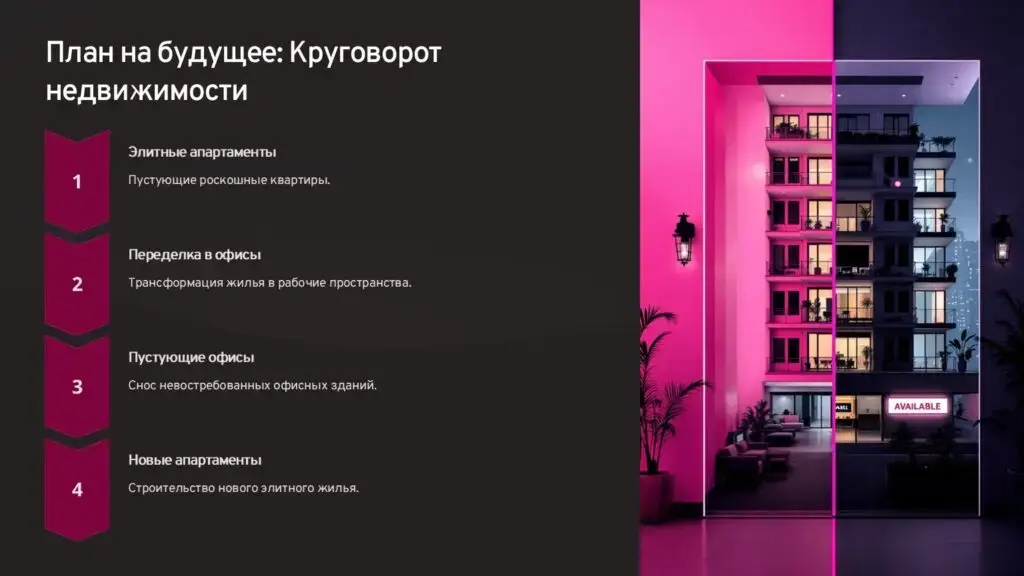 Недвижимость в Майами: Апартаменты в офисы и обратно