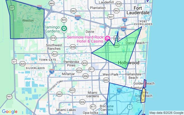 Interactive map preview