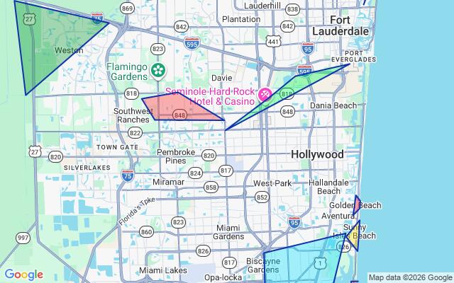 Interactive map preview